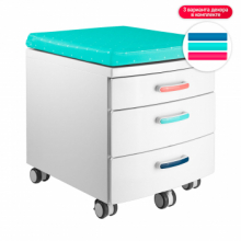 Тумба TCT Nanotec с 3 ящиками Детская мебель / Тумбы и стеллажи