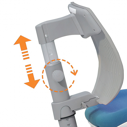 5. Регулировка высоты кресла