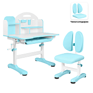 комплект anatomica fiona парта + стул + надстройка + выдвижной ящик Anatomica Fiona